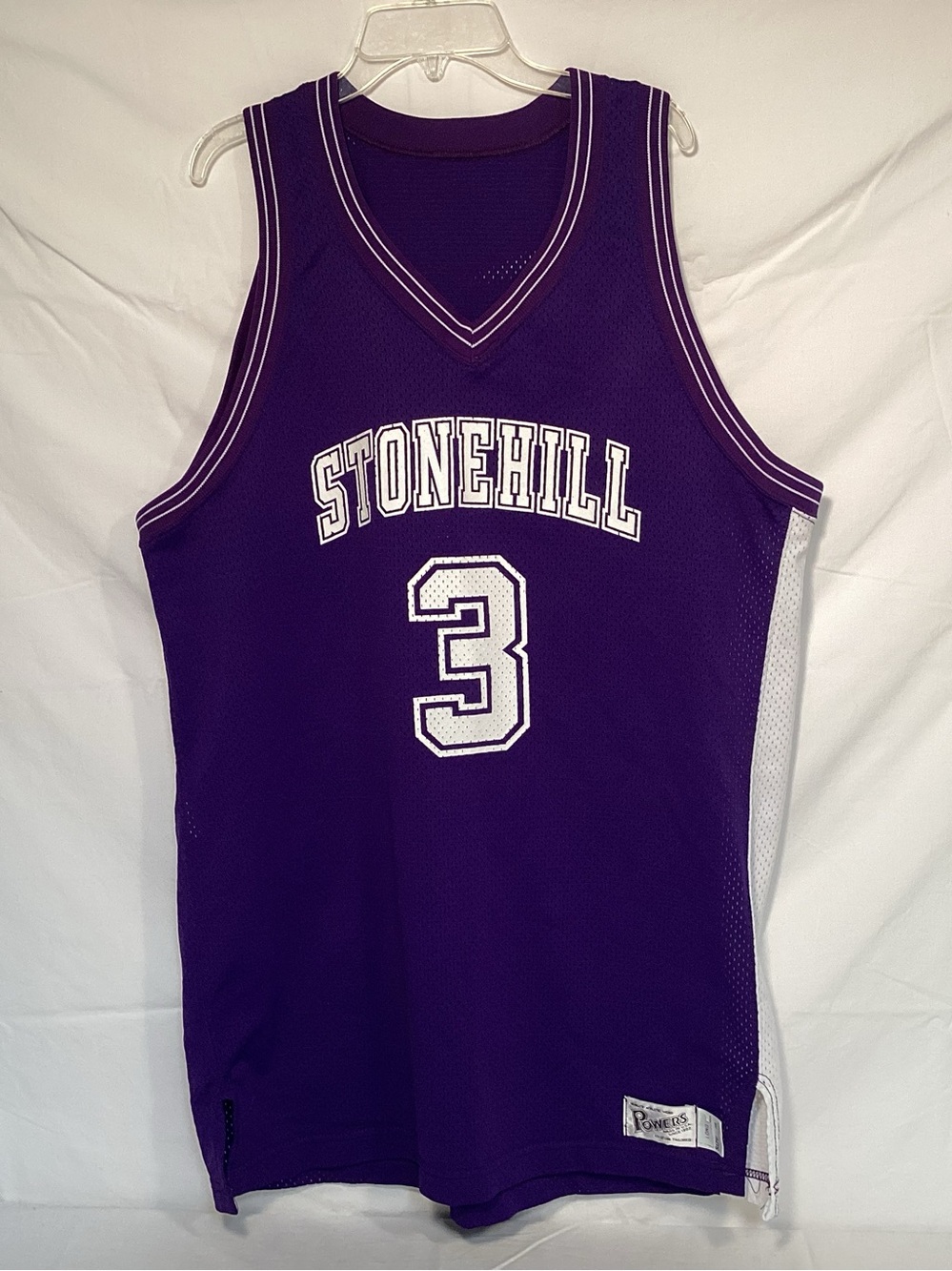 Stonehill College Vintage NCAA Basketball Jersey Mens Size 48 Made in USA